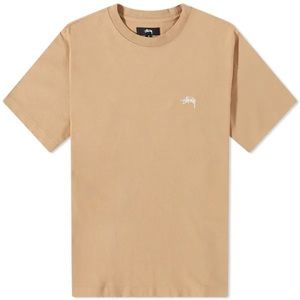 Stüssy Tan Logo Pocket T-Shirt - Size M, Mens